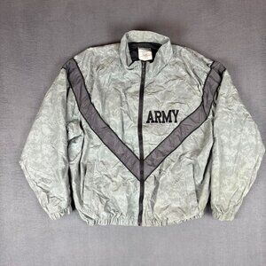 Men's Grey and White Jacket